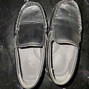 Faux leather kids shoes